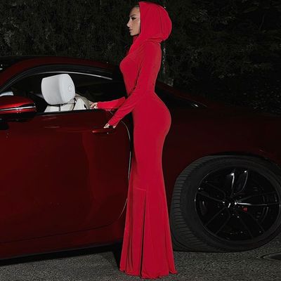 Patrón de impresión digital Manga corta vestido de mujer elegante con suéter tipo cerrado